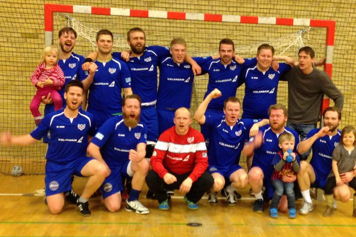 Liðsmenn Guðrún Handbolta.