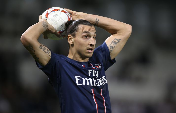 Zlatan Ibrahimovic, stærsta stjarnan PSG.