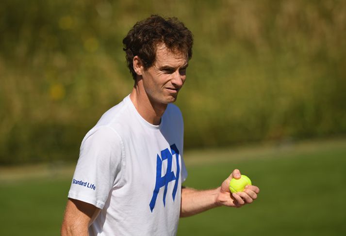 Murray á titil að verja á Wimbledon.