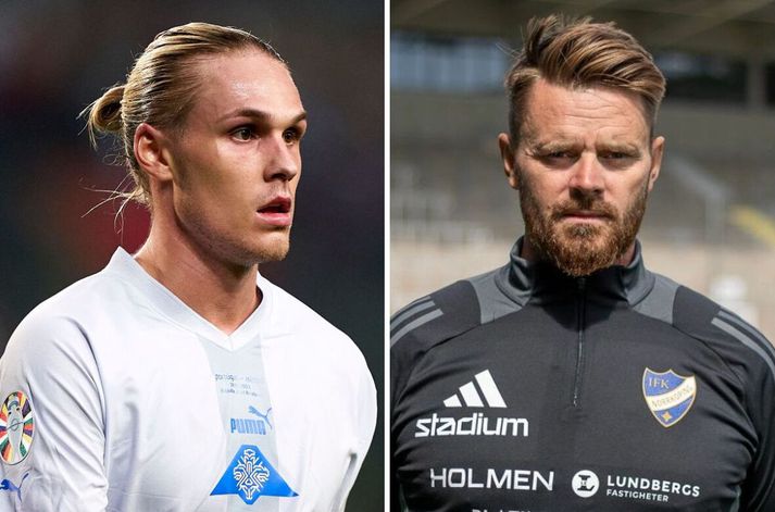 Arnór Sigurðsson, landsliðsmaður í fótbolta, er að leita sér að nýju liði. Hann hefur rætt við IFK Norrköping en þar er Íslendingurinn Magni Fannberg yfirmaður knattspyrnumála.