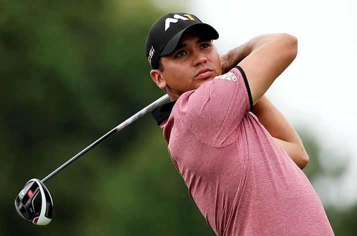 Jason Day einbeittur á öðrum hring í kvöld.