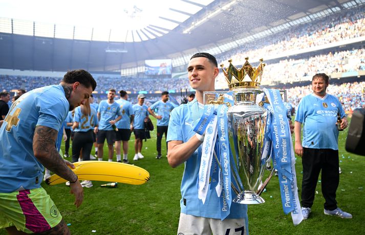 Phil Foden átti frábært tímabil með Manchester City.