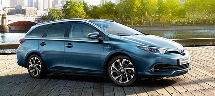 Toyota Auris Hybrid var söluhæsti Hybrid bíll Evrópu í fyrra.