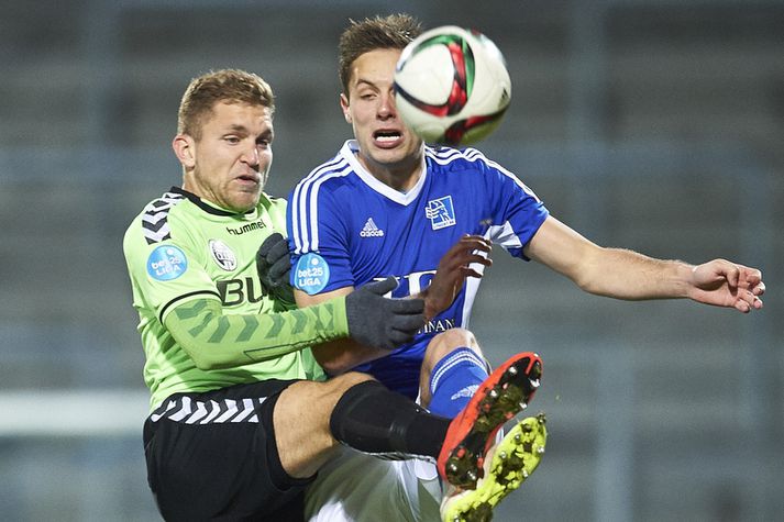 Denis Fazlagic í leik með Vejle Boldklub.