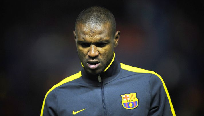 Eric Abidal, leikmaður Barcelona.