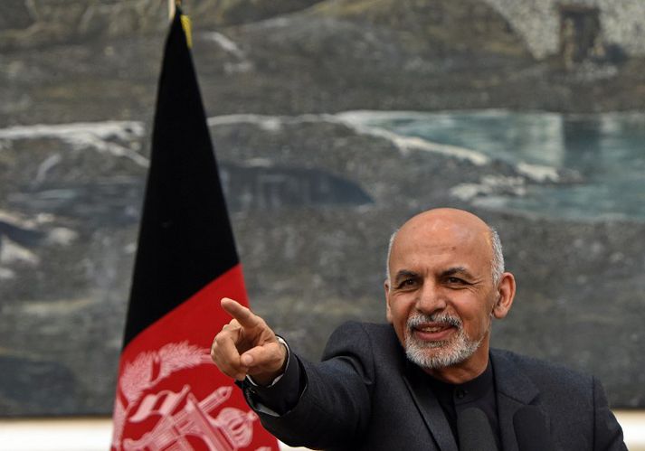 Ashraf Ghani tók við embætti forseta Afganistans af Hamid Karzai á síðasta ári.