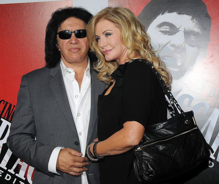 Gene Simmons og Shannon Tweed ganga upp að altarinu í næsta mánuði.Nordicphotos/Getty