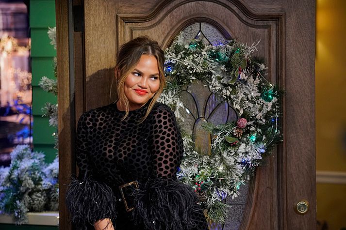 Chrissy Teigen er þekkt fyrir að vera með þeim hressari.