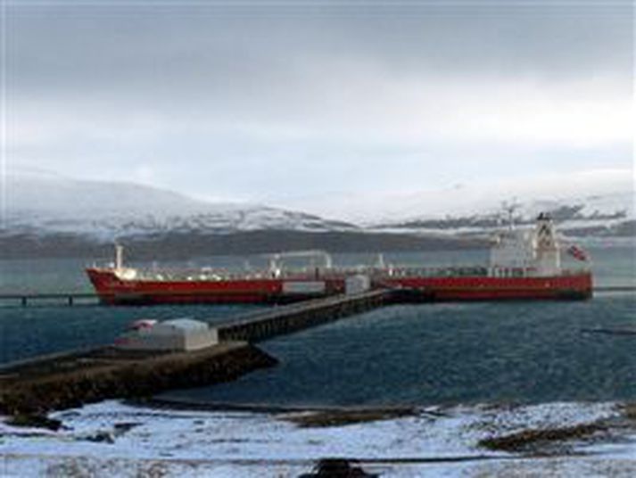 Atlantic Hope við bryggju í Hvalfirði. Myndin er á heimasíði Faxaflóahafna.