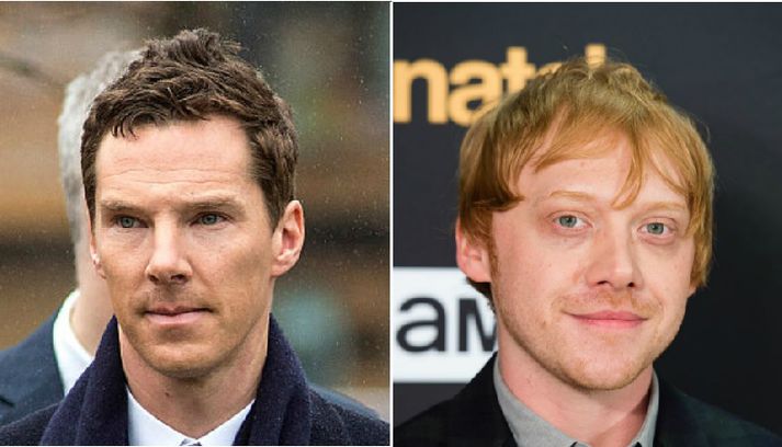 Benedict Cumberbatch og Rupert Grint njóta feikilegra vinsælda um allan heim - þ.m.t. á Íslandi.