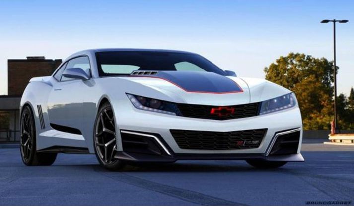 Tilgátumynd af Chevrolet Camaro 2016