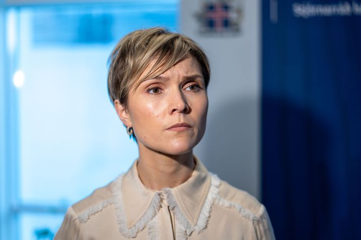 Kristrún Frostadóttir er forsætisráðherra.