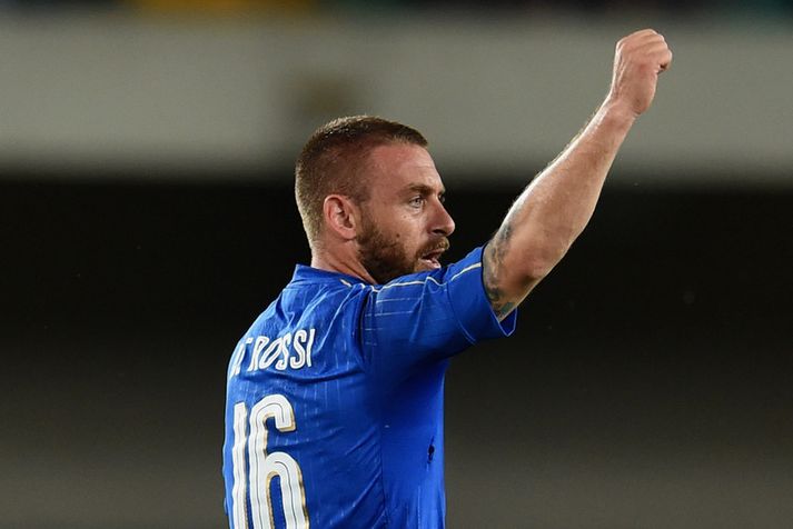 Daniele de Rossi skoraði 18. landsliðsmark sitt.