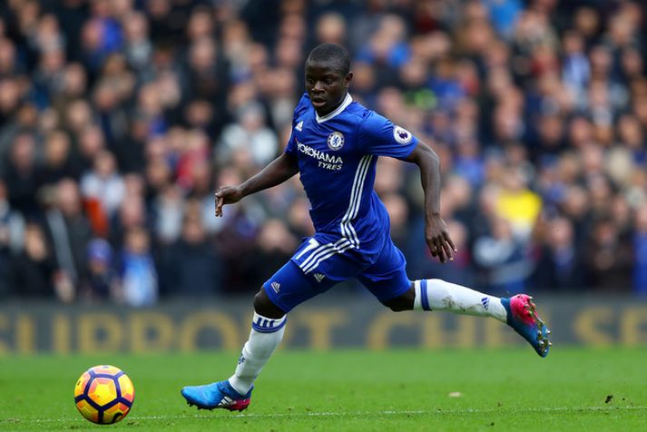 Kanté hefur átt frábært tímabil með Chelsea.