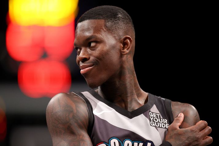 Dennis Schröder skilaði flottum tölum með liði Brooklyn Nets á þessu tímabili en nú er hann kominn til Golden State Warriors.