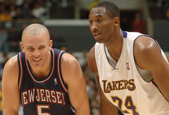 Jason Kidd og Kobe Bryant