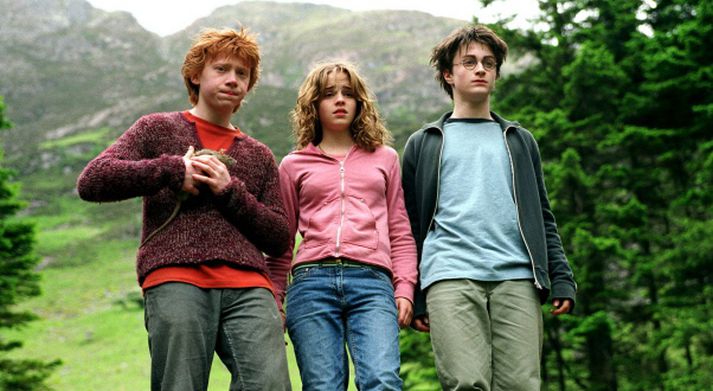 Ron, Hermione og Harry