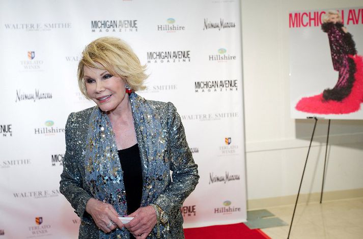 Joan Rivers lést í september síðastliðinn.