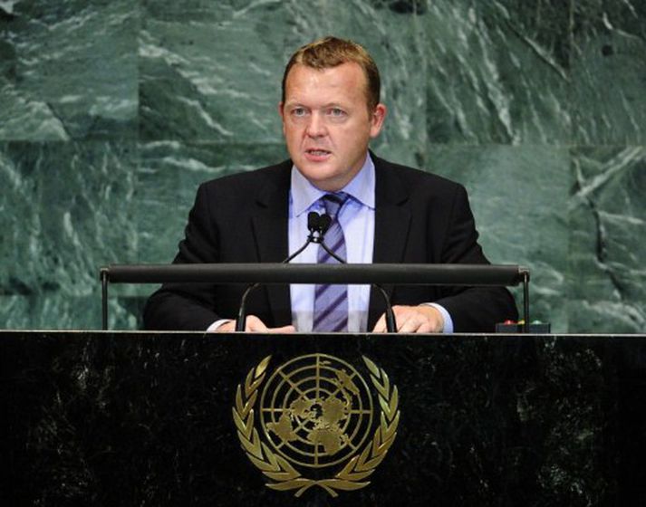 Lars Løkke Rasmussen, forsætisráðherra Dana, hefur boðað til kosninga. Mynd/ AFP.
