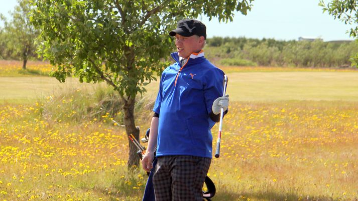 Sigmundur Einar Másson er efstur þegar keppni er hálfnuð á Íslandsmótinu í höggleik.