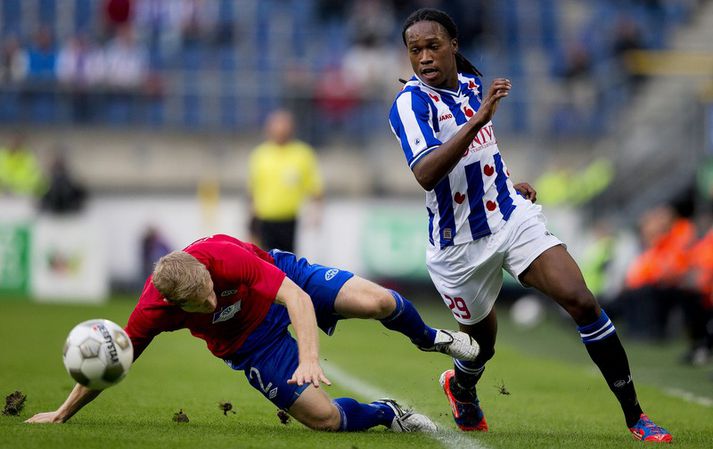 Úr leik Heerenveen og Molde í kvöld.