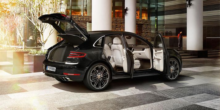 Porsche Macan er einn þeirra 11 bíla sem fengið hafa 5 störnur á árinu hjá EuroNCAP.