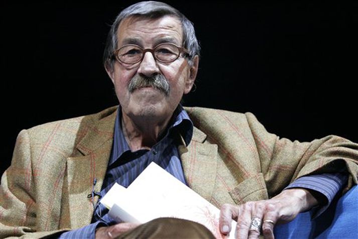 Gunther Grass í Berlín í gær.