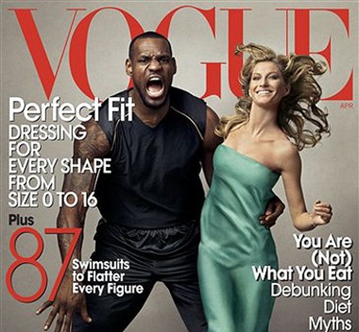 LeBron James og Gisele Bundchen