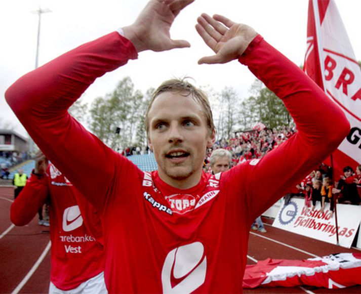 Kristján Örn Sigurðsson er farinn frá Brann.