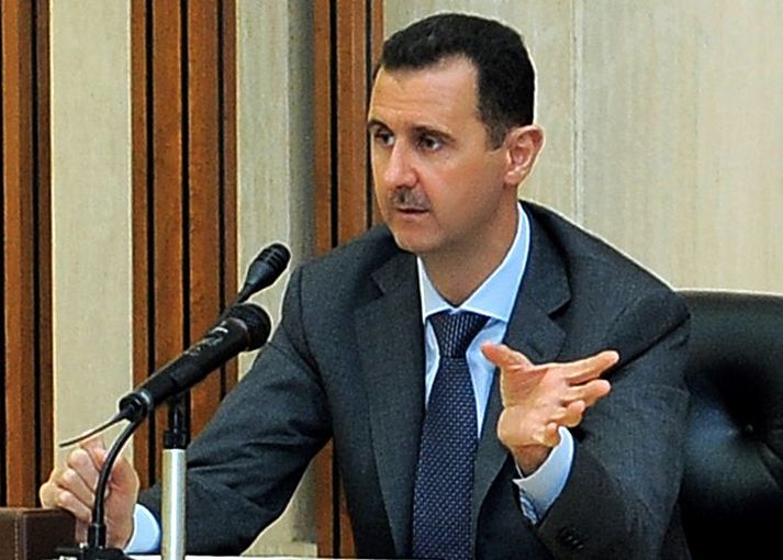 Assad sætir vaxandi þrýstingi.nordicphotos/AFP