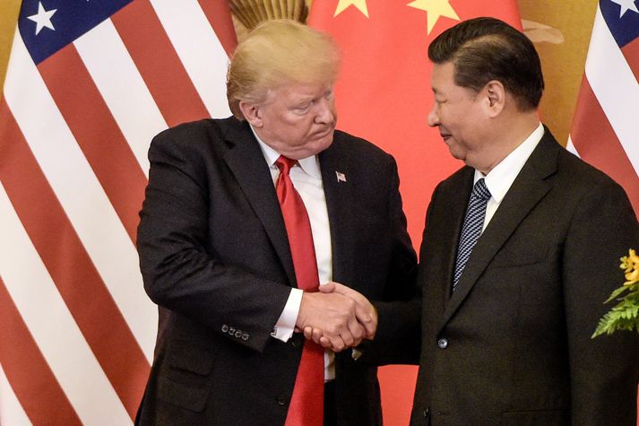 Trump hefur hingað til haft meiri áhyggjur af því að störf fari frá Bandaríkjunum til Kína