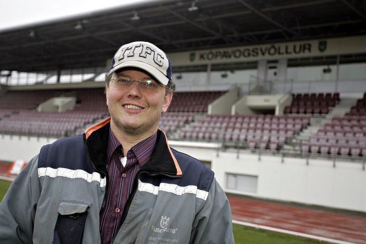 Ómar Stefánsson, forstöðumaður íþróttavalla í Kópavogi.