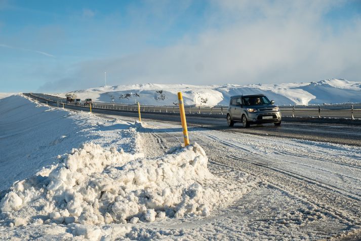 Veðurstofan brýnir fyrir ferðalöngum að fylgjast með veðurspám.