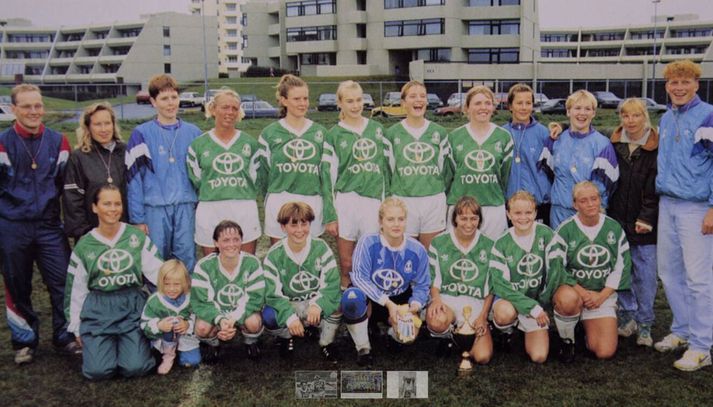 Íslandsmeistarar Breiðabliks 1991.