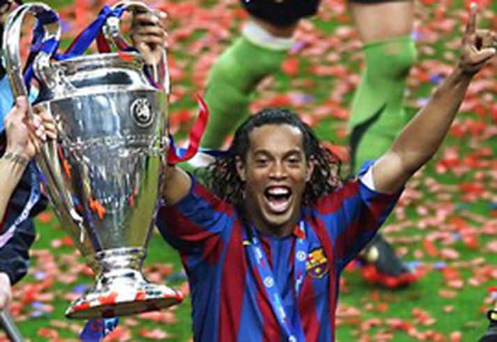 Ronaldinho fór á kostum í meistaradeildinni á síðustu leiktíð