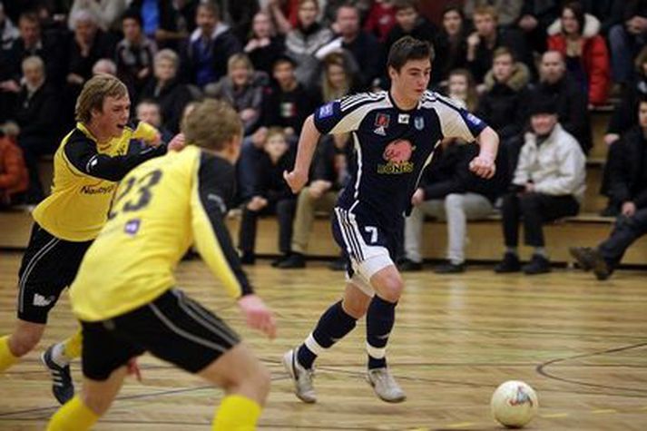 Kristinn Freyr Sigurðarson er leikmaður Íslandsmeistara Fjölnis í Futsal