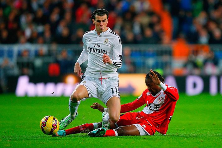 Gareth Bale skoraði fyrsta mark leiksins.