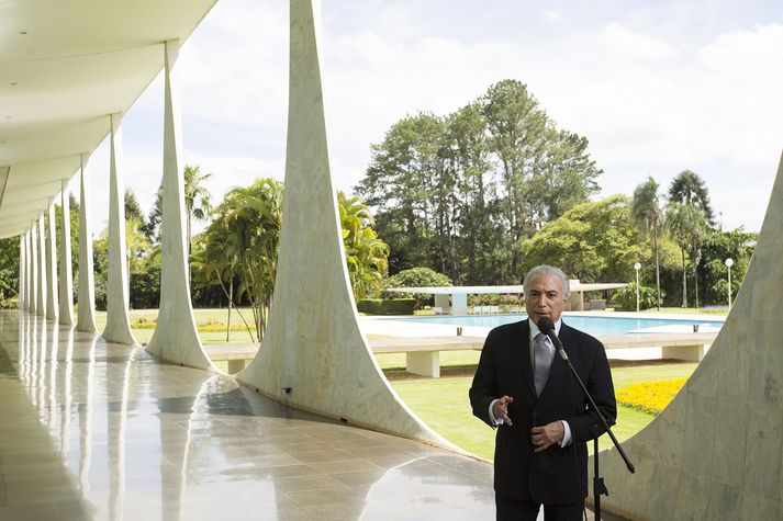 Michel Temer, forseti Brasilíu.