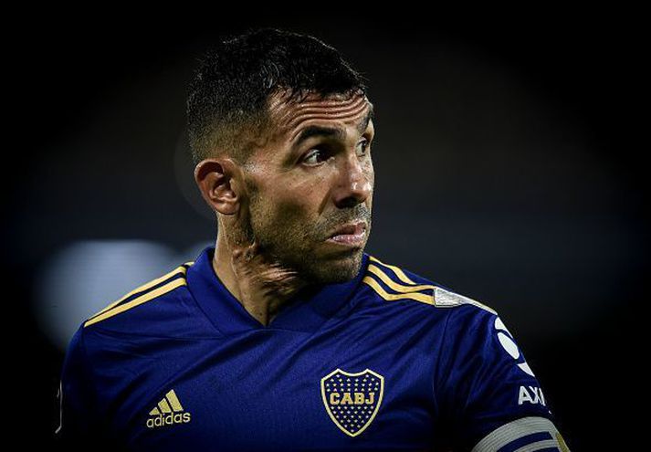 Carlos Tevez leikur nú með Boca Juniors í heimalandinu.