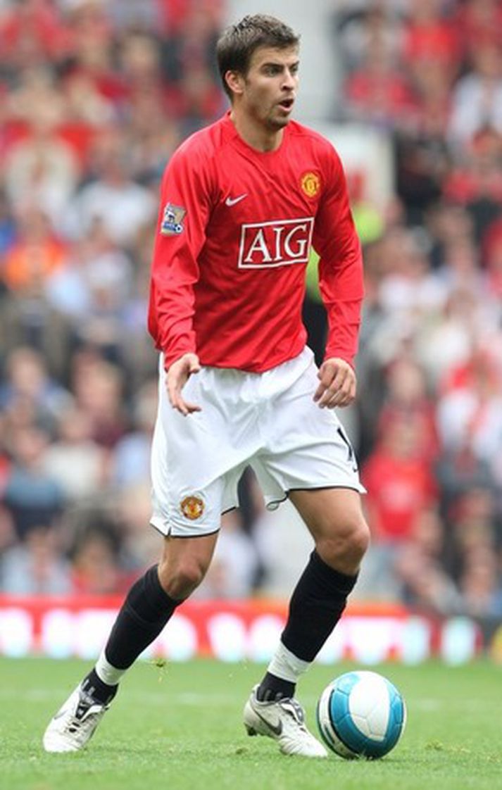 Gerard Pique, leikmaður Manchester United.