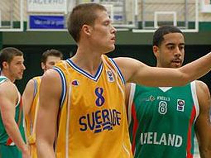 Svíinn Jonas Jerebko.