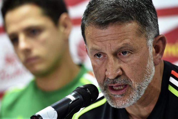 Juan Carlos Osorio á blaðamannafundi á síðasta ári.