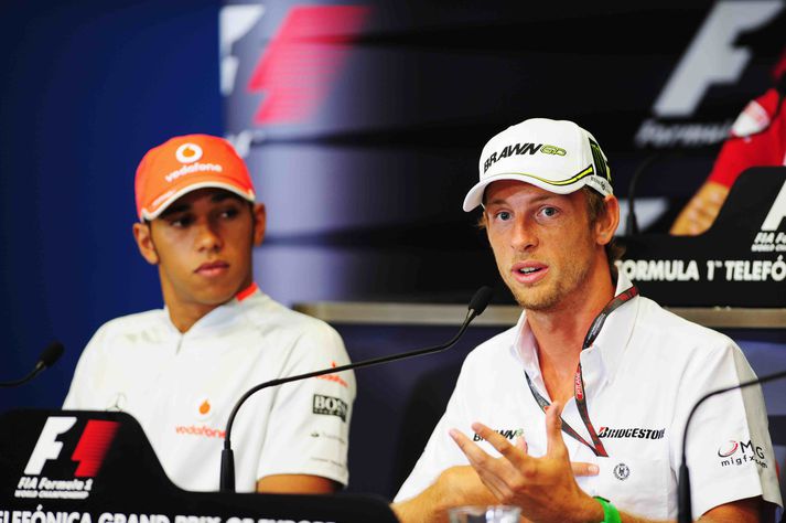 Lewis Hamilton og Jenson Button aka hjá McLaren á næsta ári.