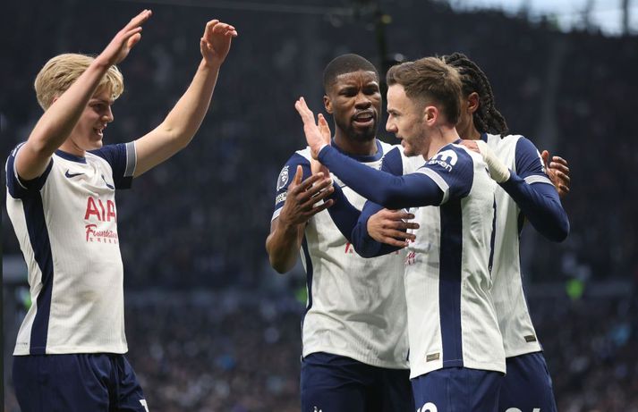 Tottenham Hotspur vann Manchester United um síðustu helgi.