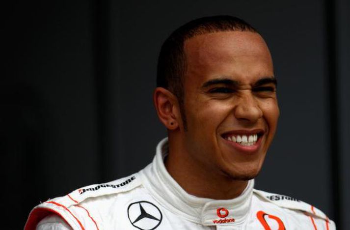 Lewis Hamilton í Kanada í dag.