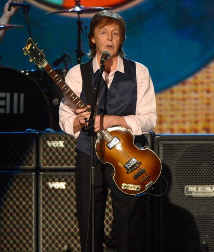 Paul McCartney kemur fram á sömu stöðum og Bítlarnir komu fram á.