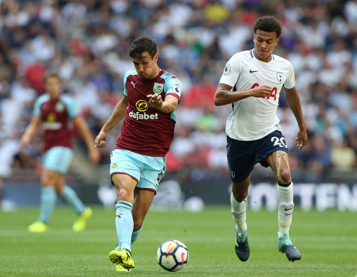 Dele Alli skoraði fyrir Tottenham í dag