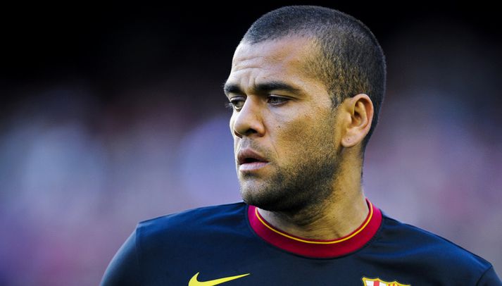 Dani Alves, leikmaður Barcelona.