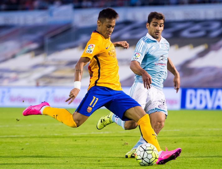 Neymar skoraði gegn Celta Vigo.