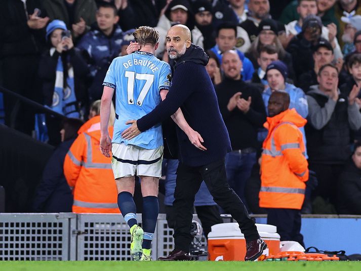 Guardiola hefur ekki verið oft í þeirri stöðu sem hann og lið City er í þessa dagana.